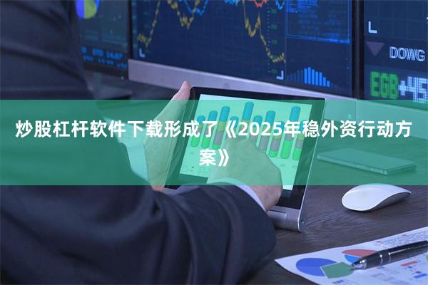 炒股杠杆软件下载形成了《2025年稳外资行动方案》